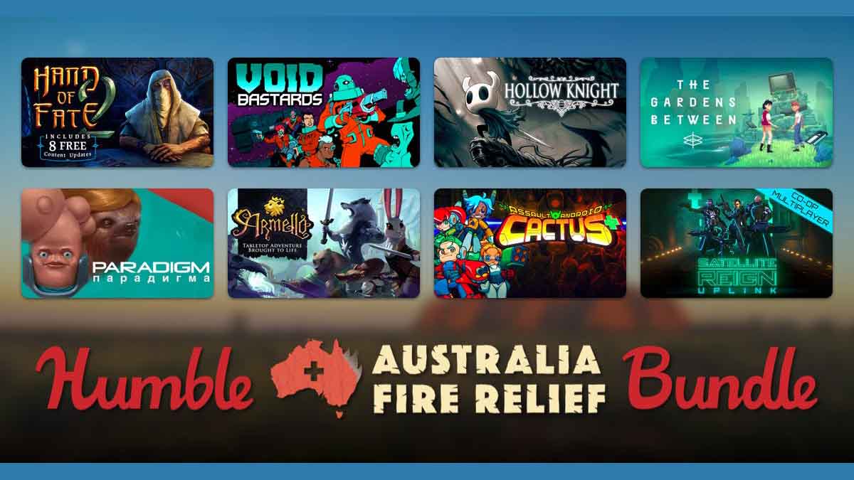 Humble ใจบุญขายเกมช่วยพิษไฟป่าที่ Australia โดยไม่หักค่าใช้จ่าย HUMBLE AUSTRALIA FIRE RELIEF BUNDLE