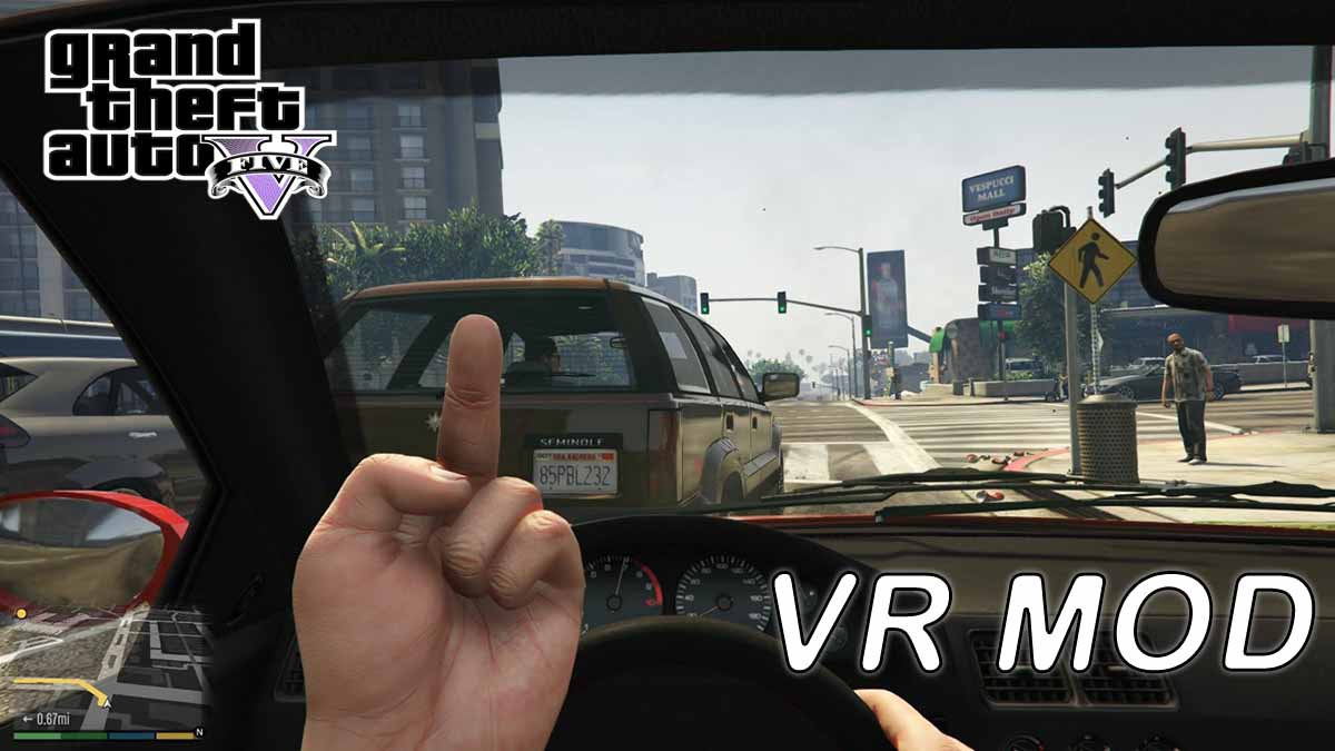 ในที่สุด Grand Theft Auto 5 ก็มี Mod สำหรับ VR เสียที Grand Theft Auto 5 VR Mod