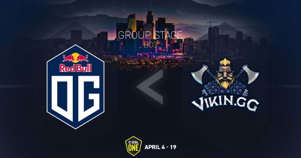 OG แตกพ่าย! ให้กับนักรบ Vikin.GG OG vs Vikin.gg