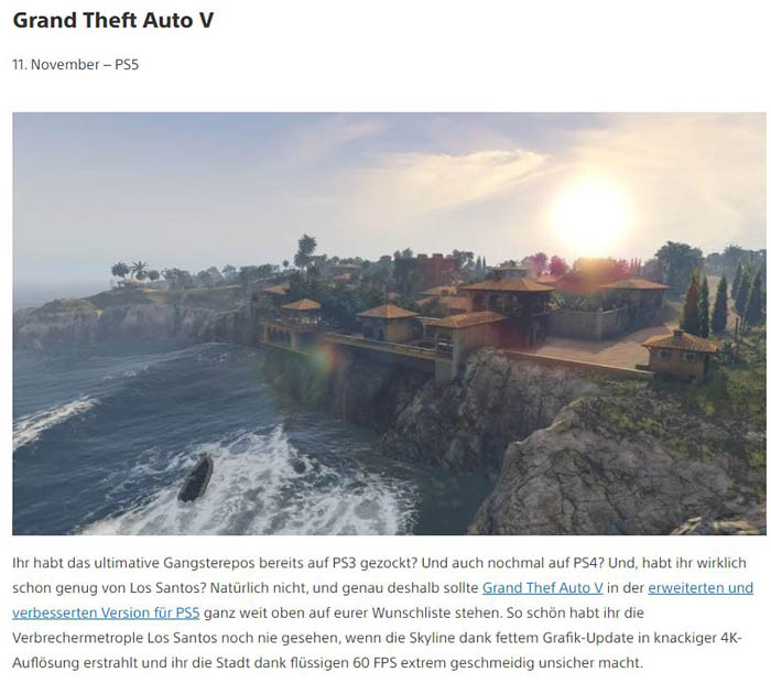 Grand Theft Auto 5: Enhanced Edition, Rockstar Games, 4K, 60FPS, PlayStation 5, Xbox Series X