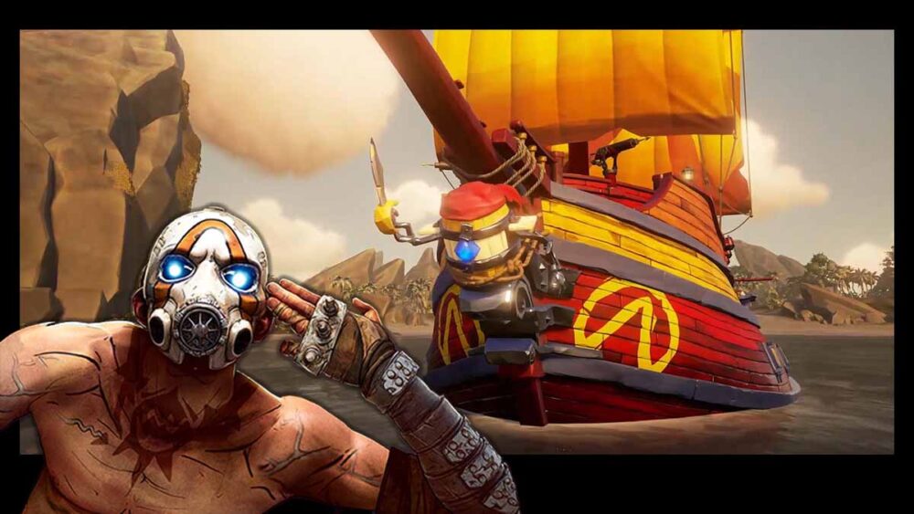 ปก Sea Of Thieves X Borderlands ในชื่อ “Making Mayhem” Sea of Thieves, Borderlands, Crossover, Making Mayhem