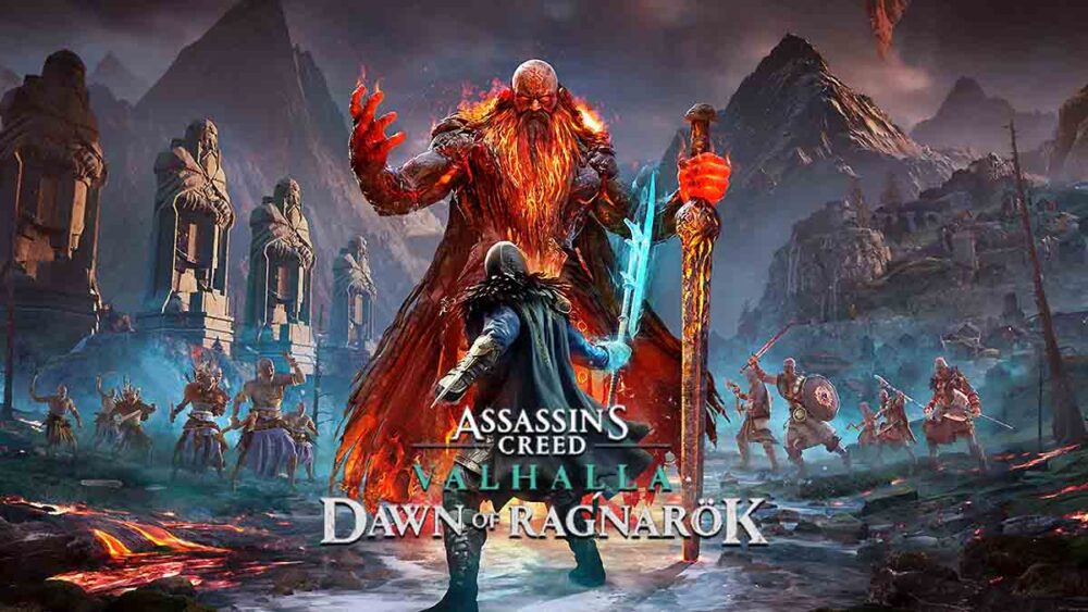 Valhalla: Dawn of Ragnarök มีเนื้อหากว่า 35 ชั่วโมง Assassin's Creed Valhalla, Dawn of Ragnarök DLC, Jotunheim, Muspelheim, Surtr, Allfather of Nordic Myth