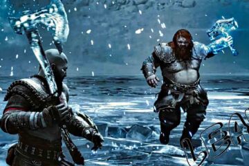 God of War Ragnarök, Kratos, Atreus, Mjolnir