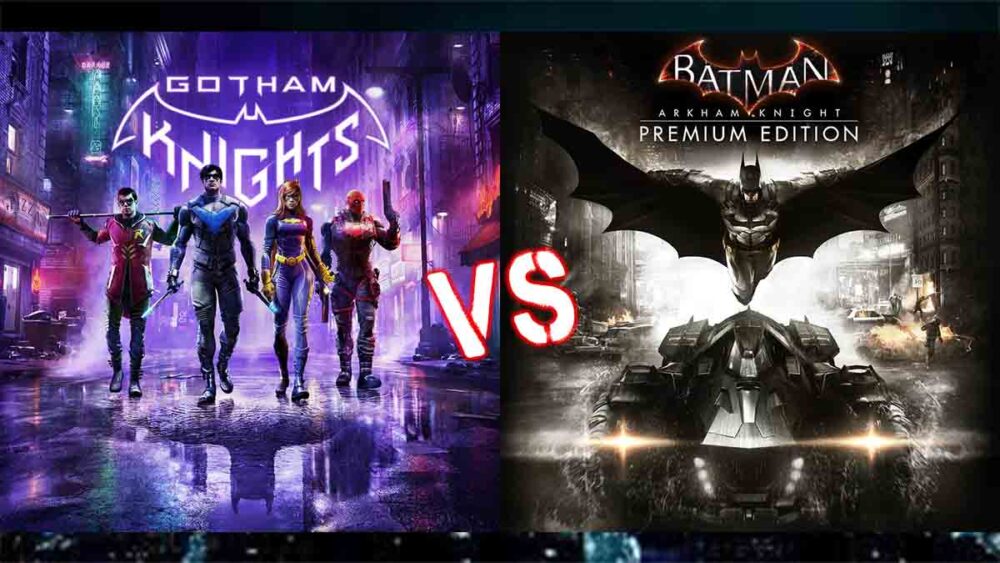 Gotham Knights vs Arkham Knight เจ็ดปีแห่งความผิดพลาด Batman Arkham Knight, Gotham Knights