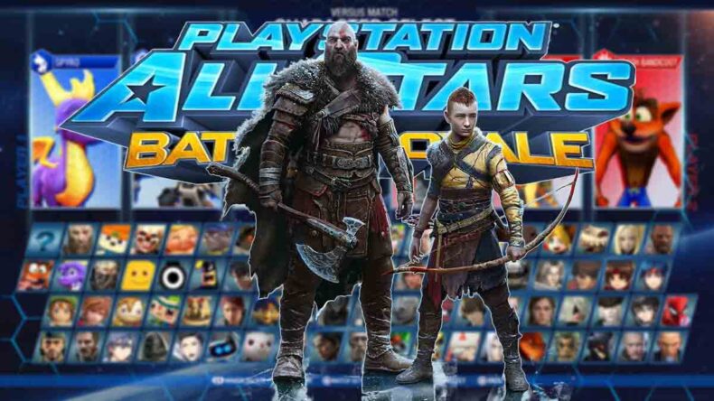 God of War Ragnarök, Kratos, Atreus, Mimir, PlayStation All-Stars Battle Royale