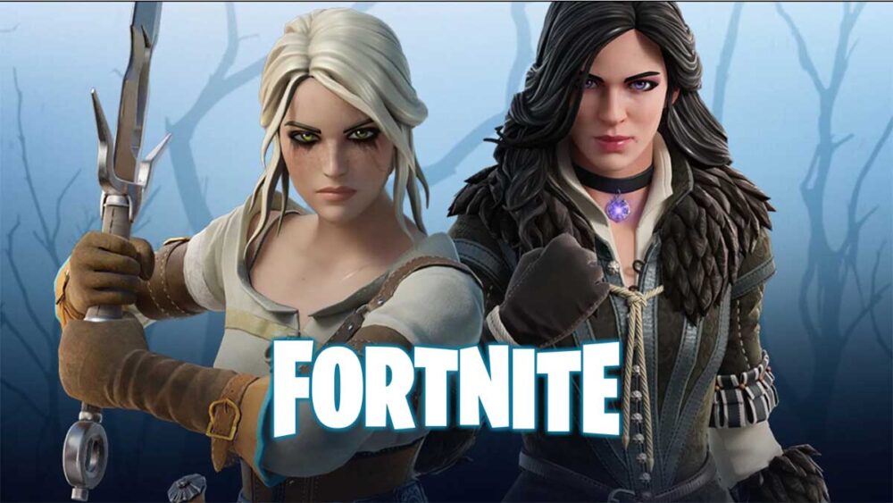 ปก Fortnite, The Witcher, Ciri’s Escape, Yennefer’s Battleground, Epic Games, Cirilla Fiona Elen Riannon, Yennefer of Vengerberg